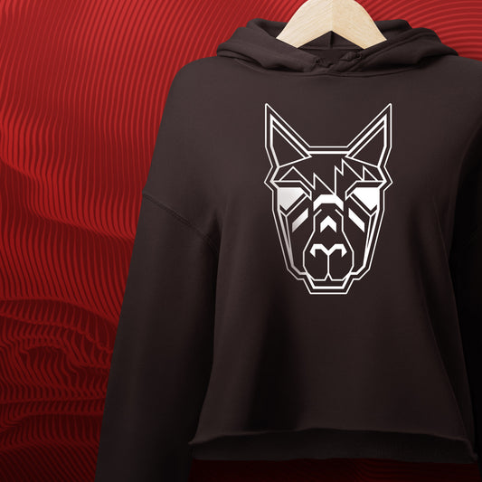 ORIGINAL ALPAKA - Front Print Crop Hoodie