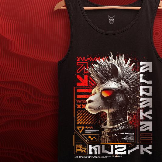 THE REBELLION - Front Print Tank Top