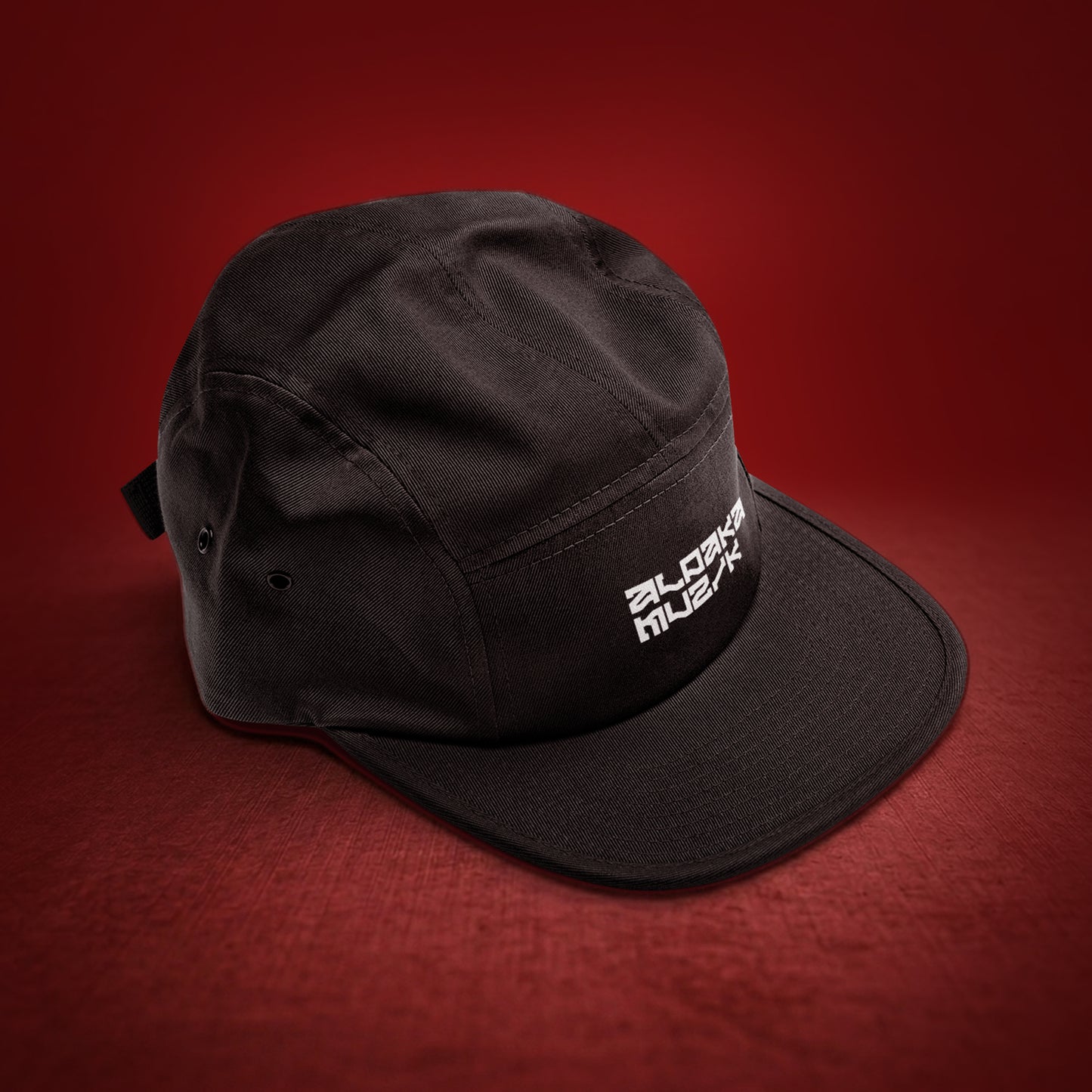 THE REBELLION FONT- Five Panel Cap