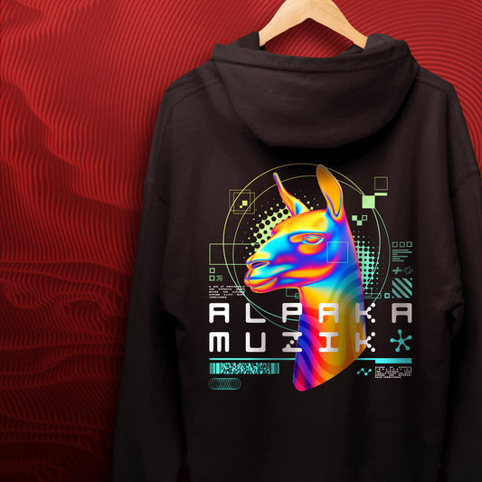 PSYCHO ALPAKA - Double Print Hoodie