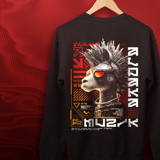 THE REBELLION - Double Print Sweatshirt