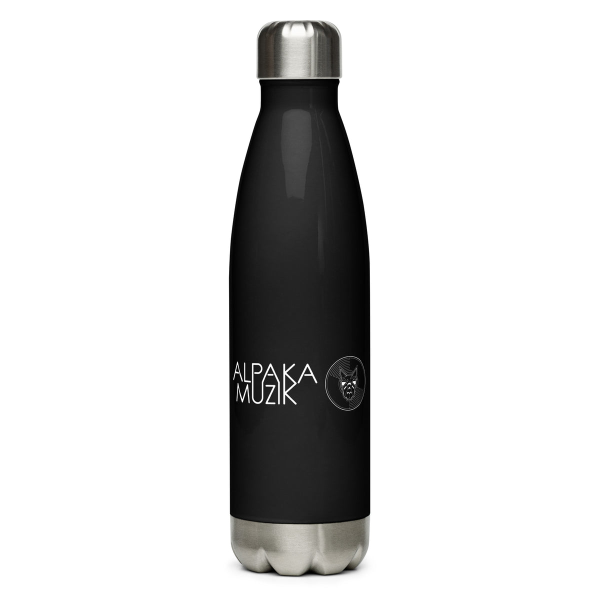 AlpaKa MuziK Stainless Steel Water Bottle