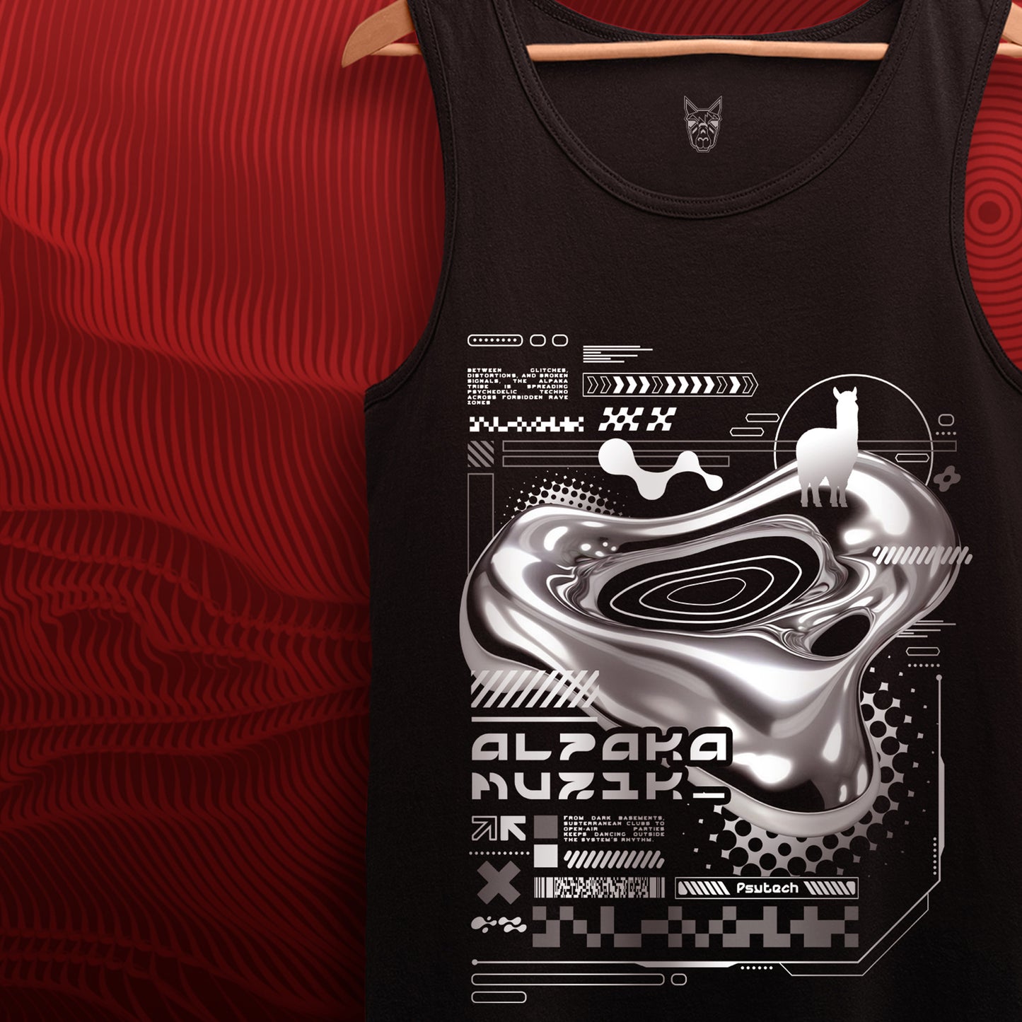 CHROME - Front Print Tank Top