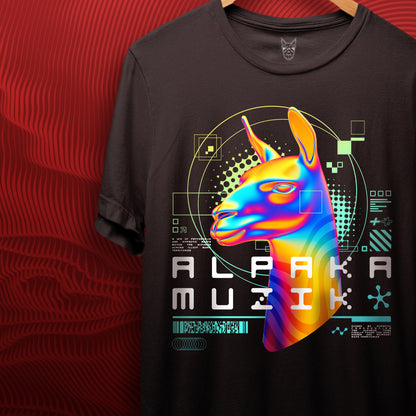 PSYCHO ALPAKA - Front Print T-Shirt