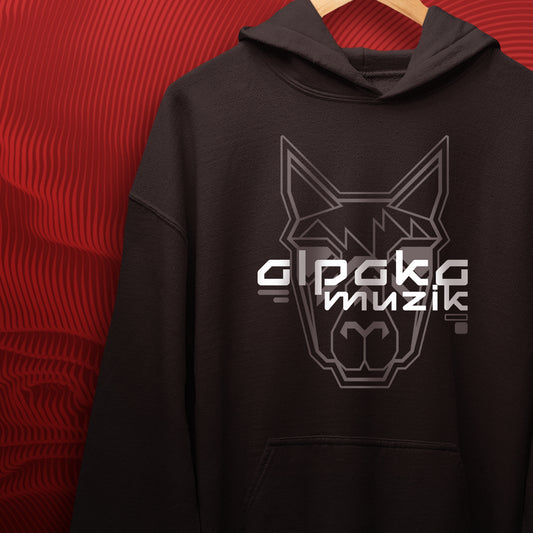 ALPAKA SKULLS LOGO - Front Print Hoodie