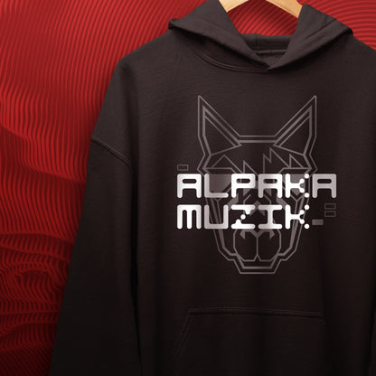 PSYCHO ALPAKA LOGO - Front Print Hoodie