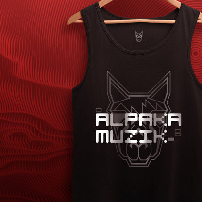 PSYCHO ALPAKA LOGO - Front Print Tank Top
