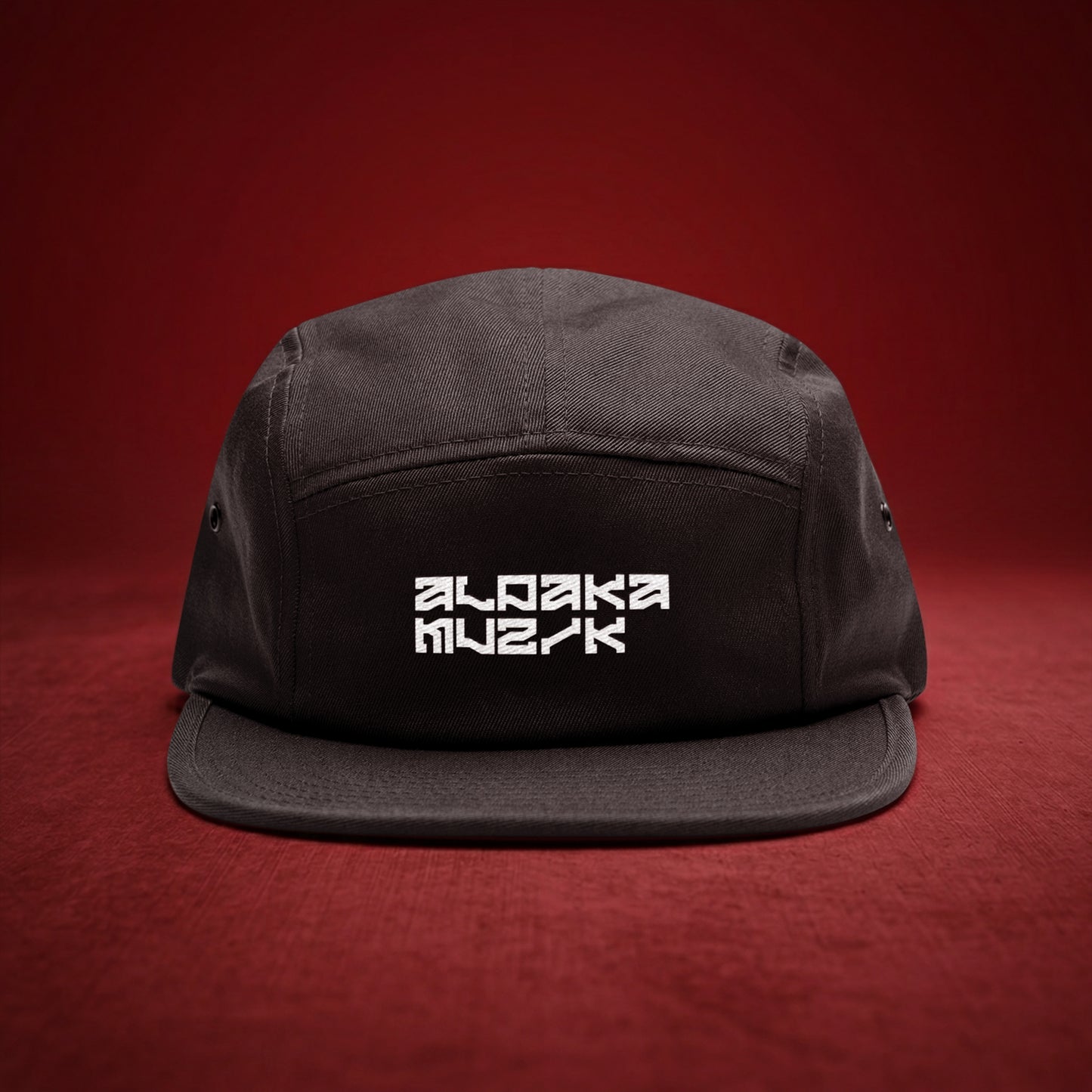 THE REBELLION FONT- Five Panel Cap