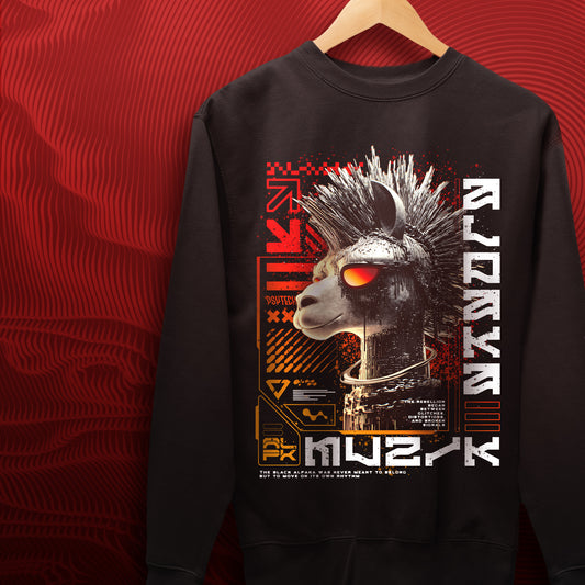THE REBELLION - Front Print Sweatshirt