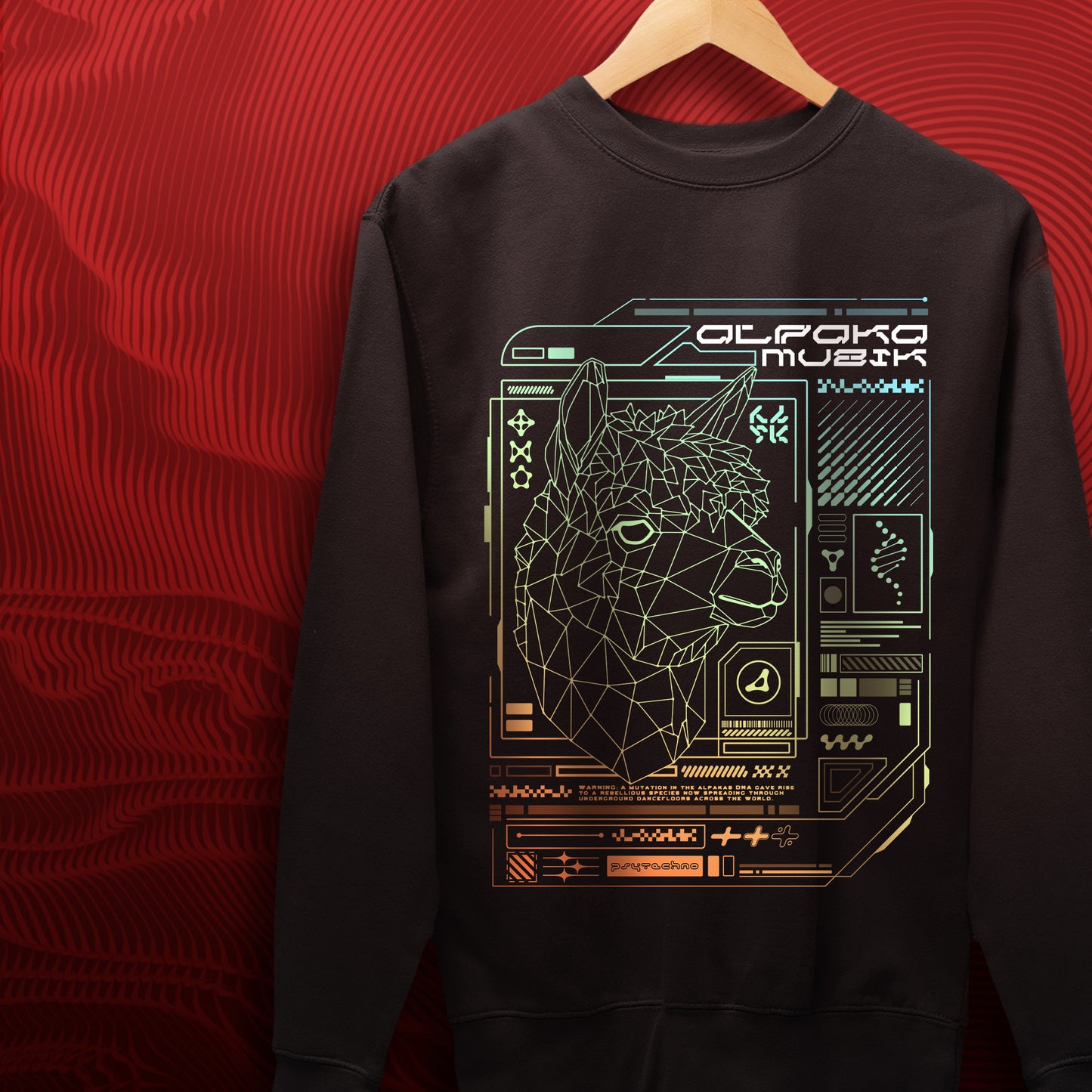 MUTNT DNA - Front Print Sweatshirt