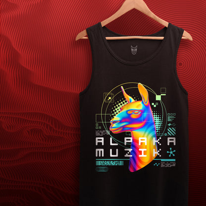 PSYCHO ALPAKA - Front Print Tank Top