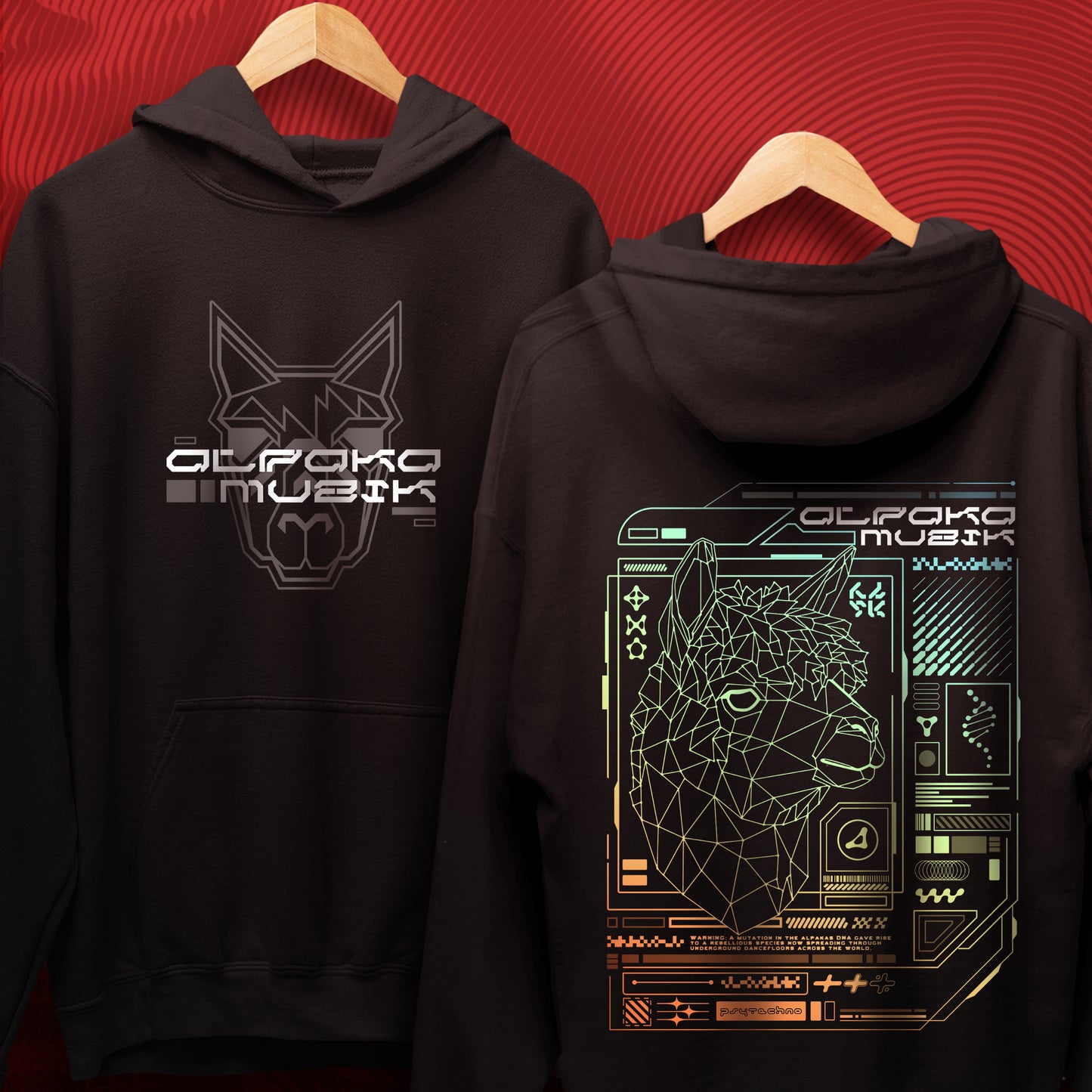 MUTNT DNA - Double Print Hoodie