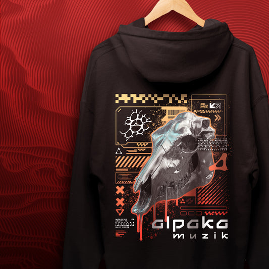 ALPAKA SKULLS - Double Print Hoodie