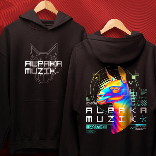 PSYCHO ALPAKA - Double Print Hoodie