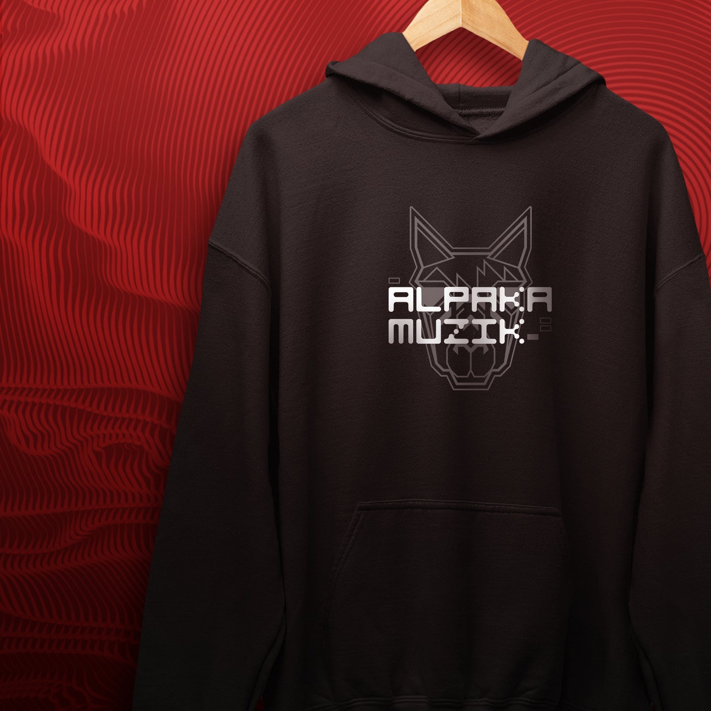 PSYCHO ALPAKA - Double Print Hoodie