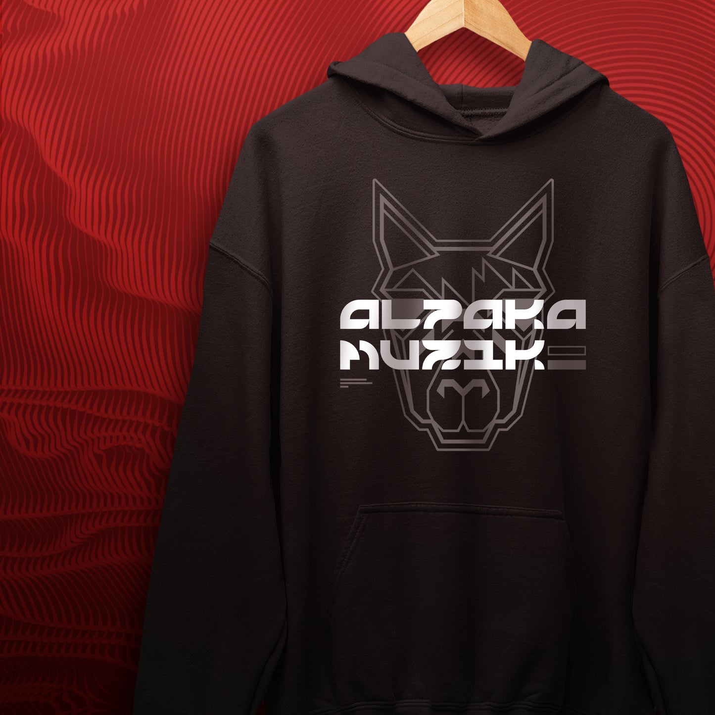 CHROME LOGO - Front Print Hoodie