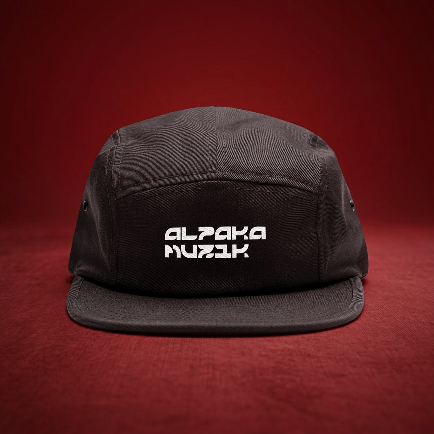 CHROME FONT - Five Panel Cap