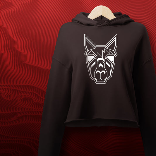 ORIGINAL ALPAKA - Front Print Crop Hoodie
