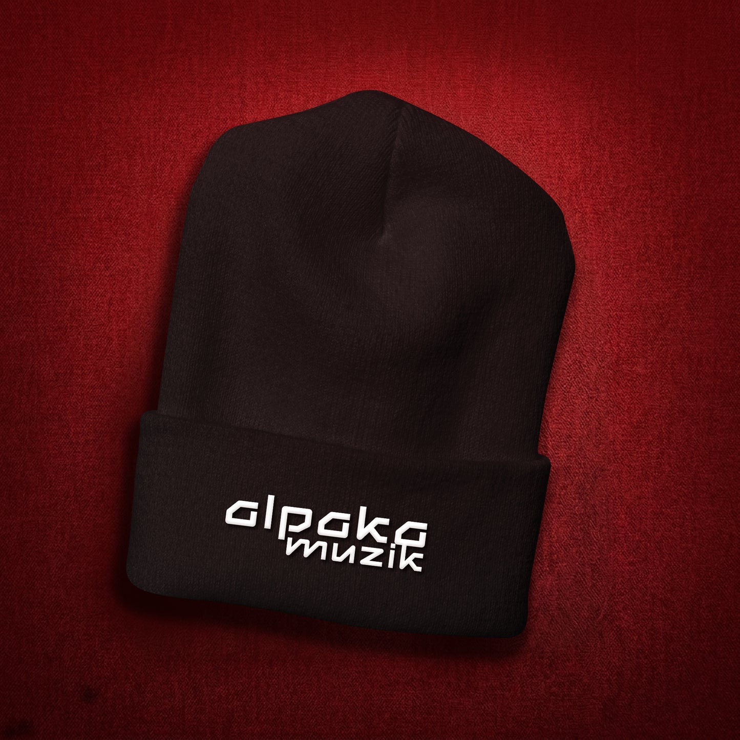 ALPAKA SKULL - Cuffed Beanie