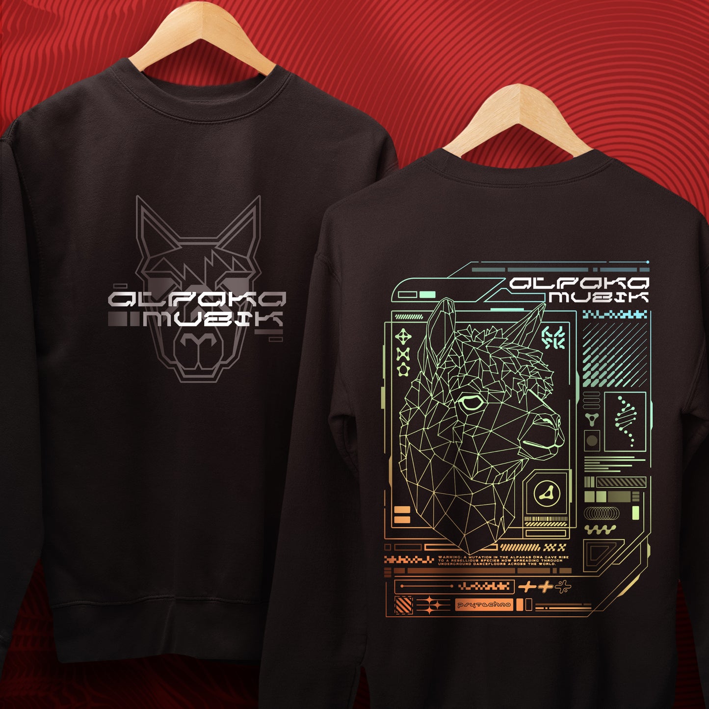 MUTNT DNA - Double Print Sweatshirt