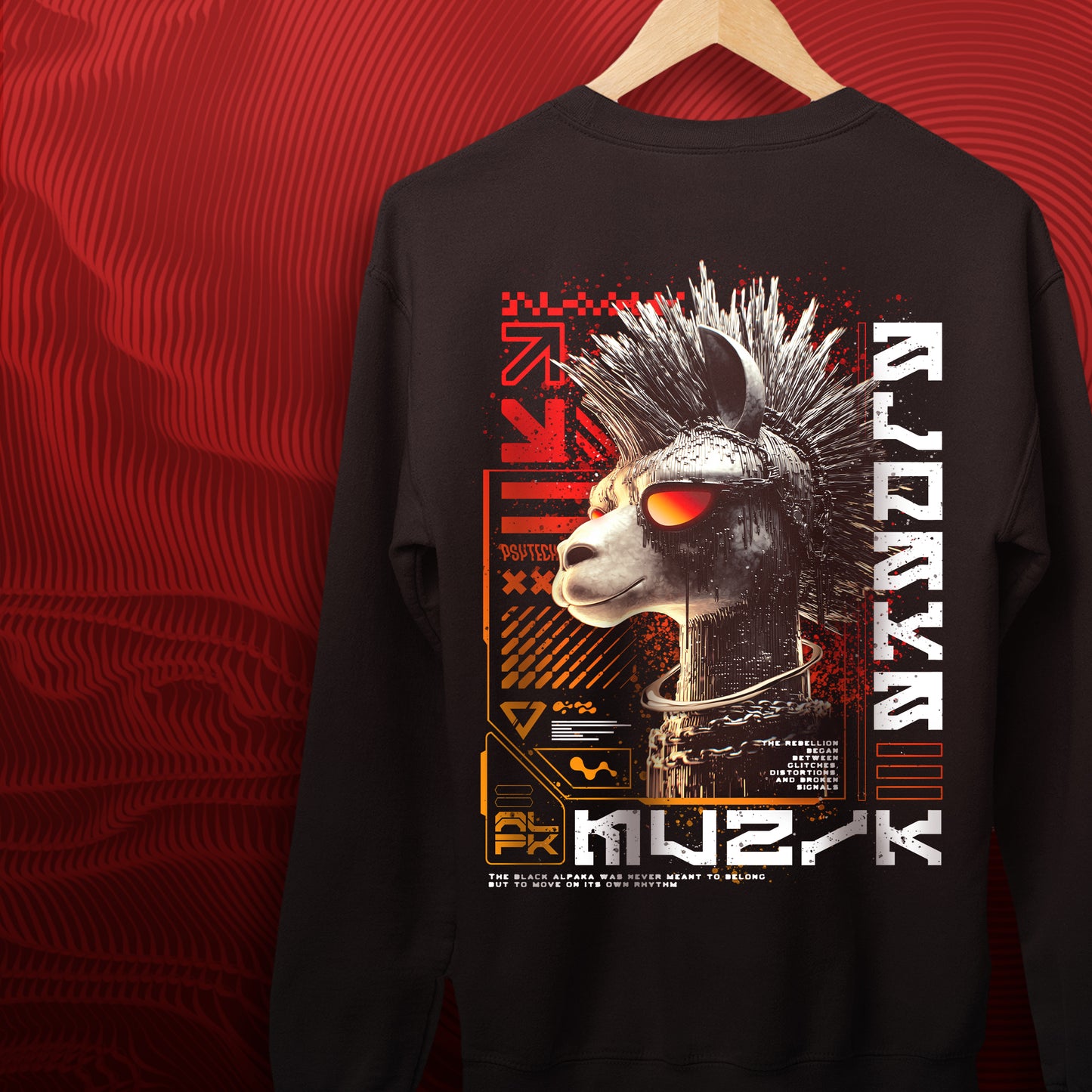 THE REBELLION - Double Print Sweatshirt