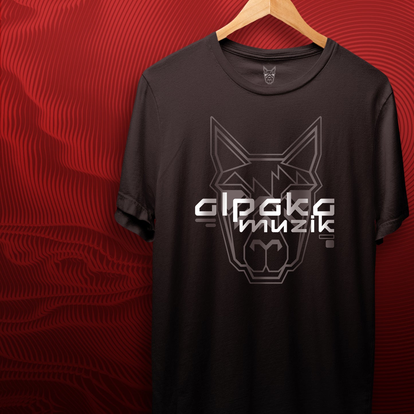 ALPAKA SKULLS LOGO - Front Print T-Shirt