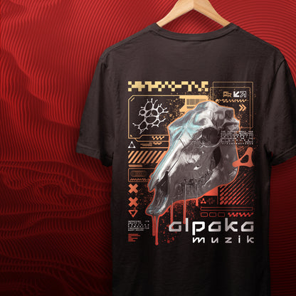 ALPAKA SKULLS - Double Print T-Shirt