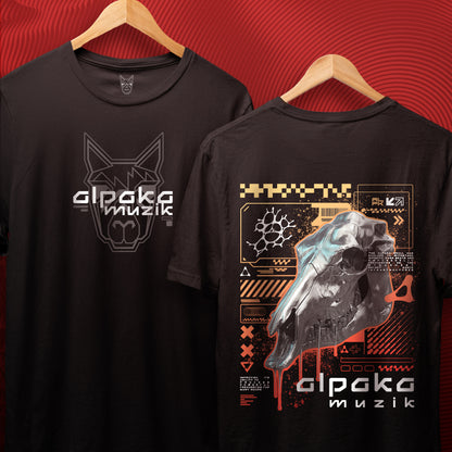 ALPAKA SKULLS - Double Print T-Shirt
