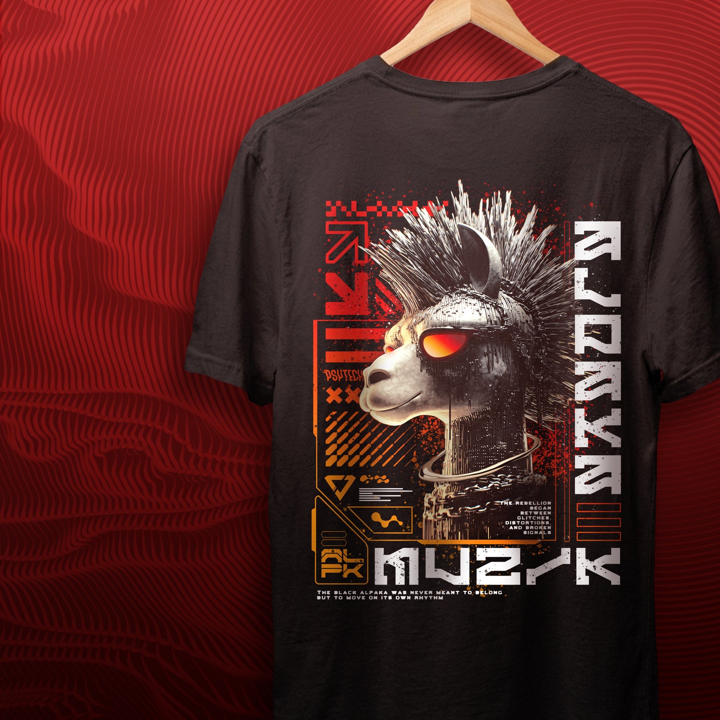 THE REBELLION - Double Print T- Shirt