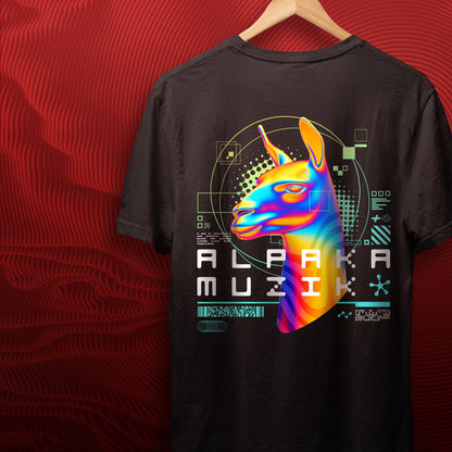 PSYCHO ALPAKA - Double Print T-Shirt