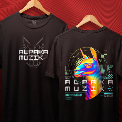 PSYCHO ALPAKA - Double Print T-Shirt