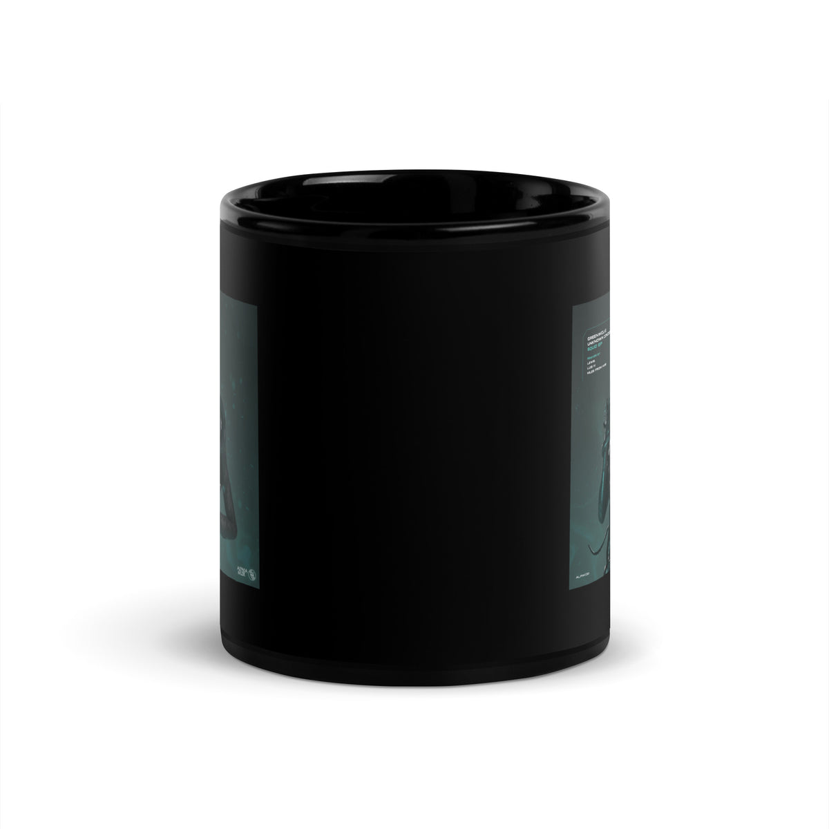 Squid EP - Black Glossy Mug