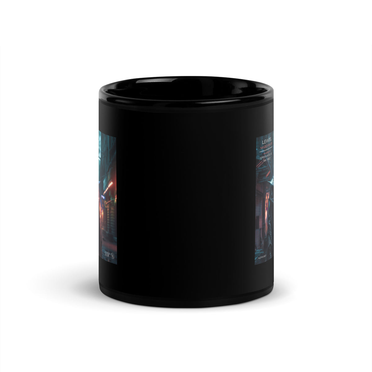 Magician EP -- Black Glossy Mug