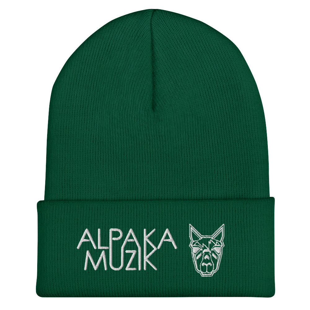 AlpaKa MuziK w/ Text - Cuffed Beanie