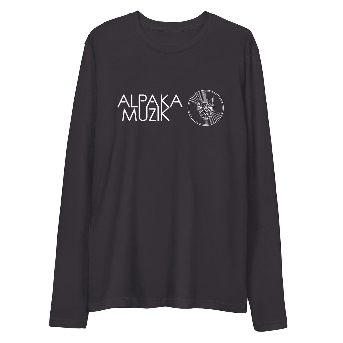 Alpaka Muzik Long Sleeve Fitted Crew