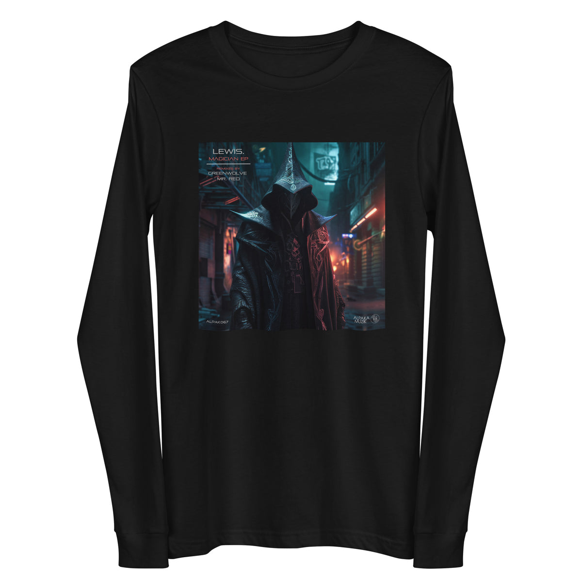 Lewis Magician Unisex Long Sleeve Tee