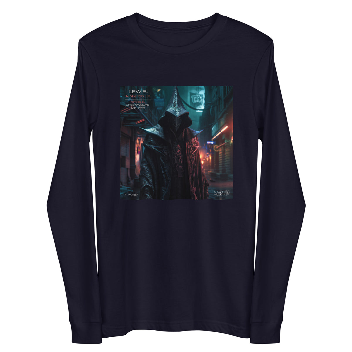 Lewis Magician Unisex Long Sleeve Tee